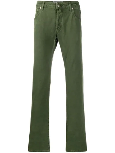 Jacob Cohen Slim-fit Jeans In Green