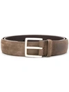 Orciani Adjustable Cloudy Belt In Neutrals