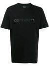 Carhartt Branded T-shirt In Black