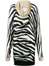 Liu •jo Zebra Print Dress In U9232 Zebra