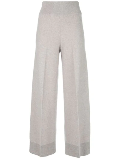 Alexandra Golovanoff High-rise Trousers In Neutrals