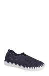 Ilse Jacobsen Tulip 139 Perforated Slip-on Sneaker In Blue