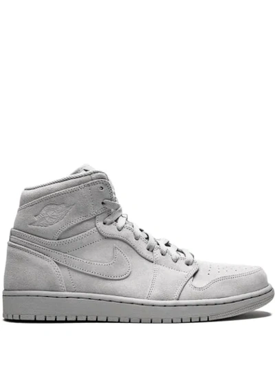 Jordan Air  1 Retro High Sneakers In Grey