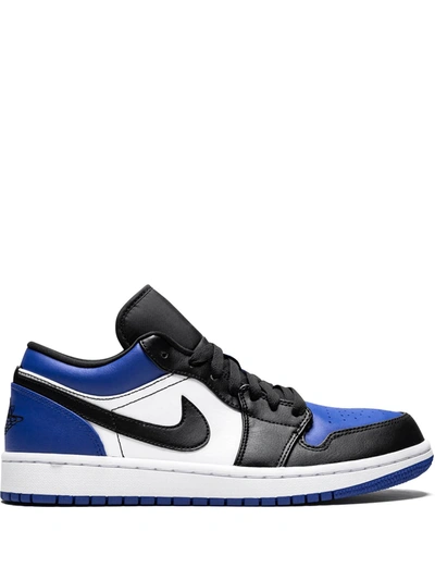 Jordan Air  1 Low Royal Toe In Black/white/blue