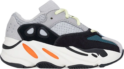 Pre-owned Adidas Originals Adidas Yeezy Boost 700 Wave Runner (infants) In Solid Grey/chalk White/core Black