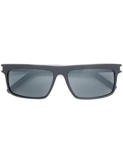 Saint Laurent 246 New Wave Sunglasses In Black