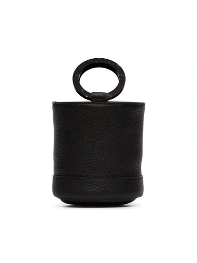 Simon Miller Bonsai Leather Mini Bag In Black
