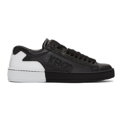 Kenzo Tennix Low Top Sneaker In Black