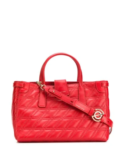 Zanellato Small Duo Leather Bag In Red