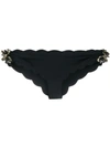 Marysia Knit Bikini Bottoms In Black