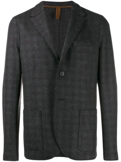 Harris Wharf London Classic Fitted Blazer In Grey