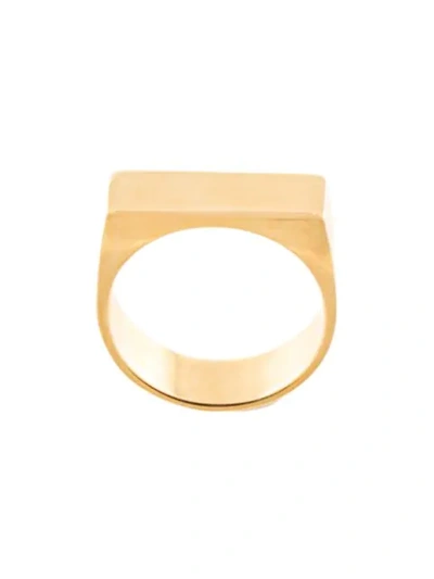 Meadowlark Wilshire Signet Ring In Gold