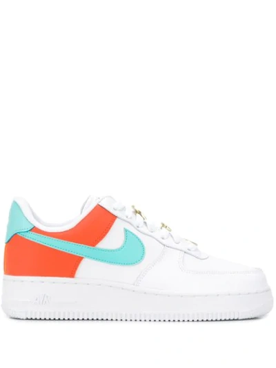 Nike Air Force 1 '07 Se Sneakers In 106 White / Light Aqua Cosmic Clay