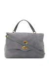 Zanellato Postina L Tote Bag In Grey