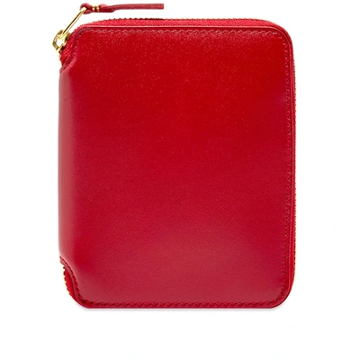 Comme Des Garçons Comme Des Garcons Sa2100 Classic Wallet In Red