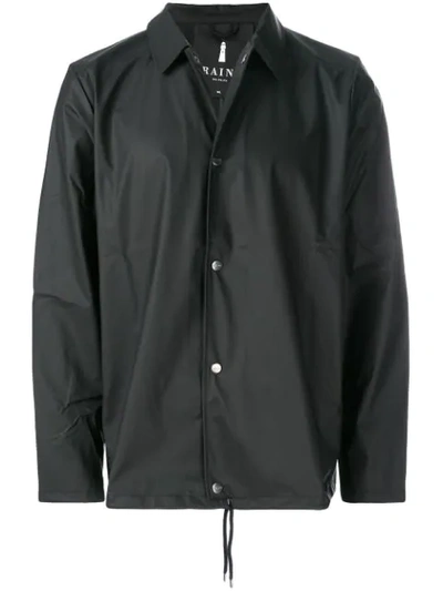 Rains Coach Jacket In Black