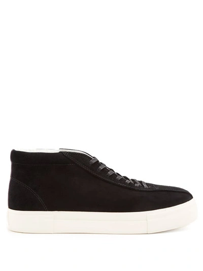 Eytys Mother Mid-top Suede Trainers In Black