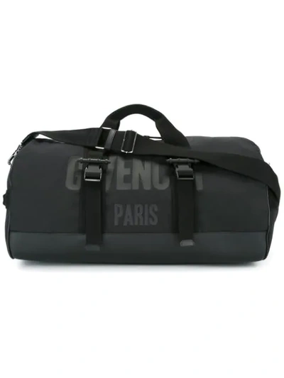 Givenchy Logo-print Canvas Holdall In Black