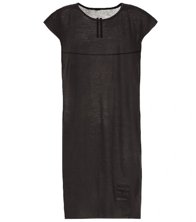 Rick Owens Cotton-jersey Top In Black