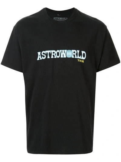 Travis Scott Astroworld 'astroworld Tour' T-shirt In Blue