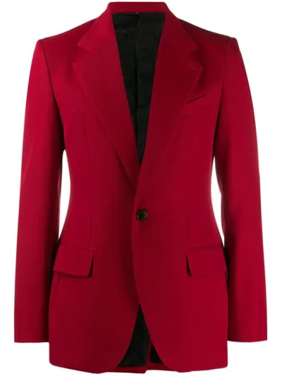 Givenchy Structured Jacket In Red