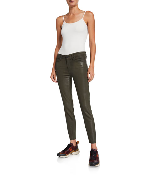 paige verdugo coated jeans