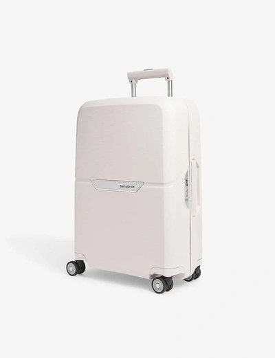 Samsonite Magnum Four-wheel Cabin Suitcase 55cm In Soft Rose