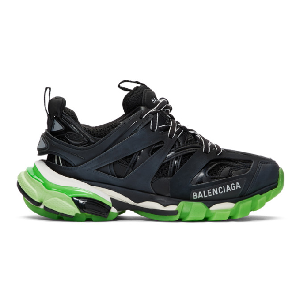 balenciaga glow in the dark track sneakers