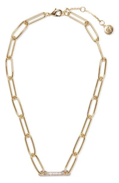 Vince Camuto Link Necklace In Gold