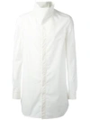 Rick Owens Camicia Island In Bianco