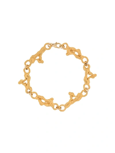 Alighieri The Infernal Labyrinth Bracelet In Gold