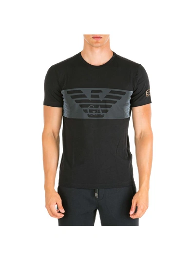 Ea7 Emporio Armani  Wings T-shirt In Black