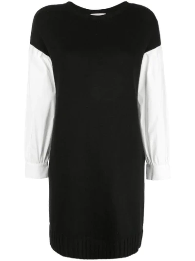 Cinq À Sept Tous Les Jours Ellery Dress In Black/white