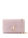 Jimmy Choo Varenne Clutch In Pink