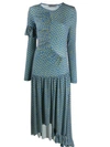 Preen By Thornton Bregazzi Ashley Long Dress In Blue