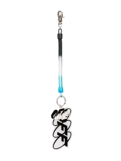 Off-white Off World Keychain In Blue