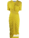 Preen By Thornton Bregazzi Alice Dress In Yellow