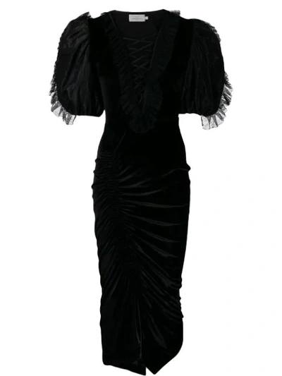 Preen By Thornton Bregazzi Eppa Dress In Black