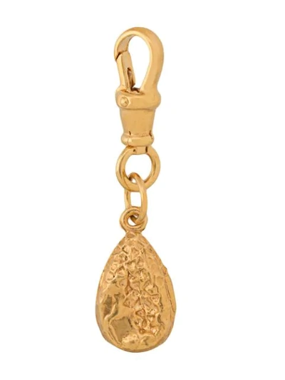 Alighieri Amulet Teardrop Pendant In Gold