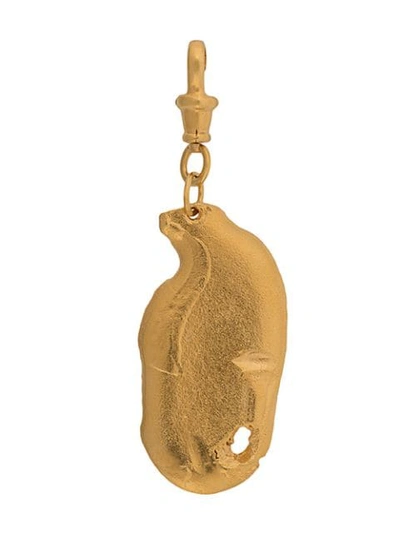 Alighieri Amphora Amulet Pendant In Gold