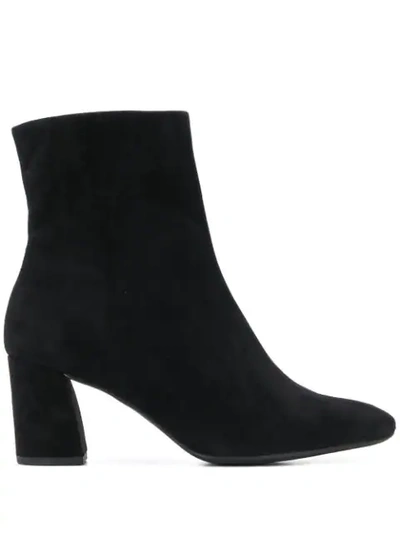 Hogl Pointed Mid-heel Boots In Black