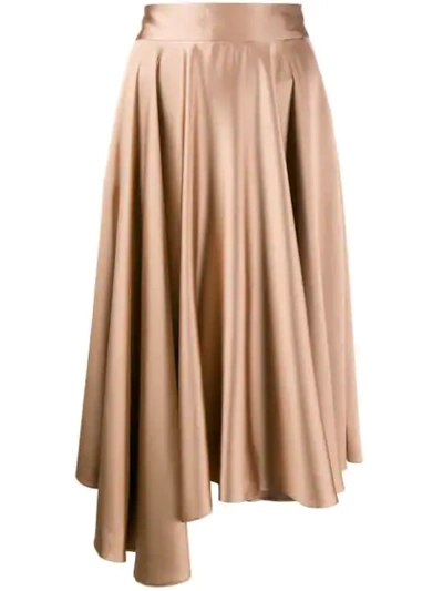 Styland Pleated Skirt In Neutrals