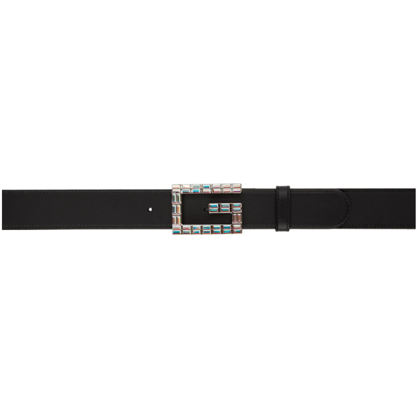 Gucci Black Square G Madelyn Belt In 8143 Nero | ModeSens