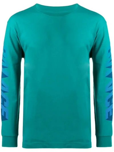 Palace P-3d Long Sleeve Top In Green