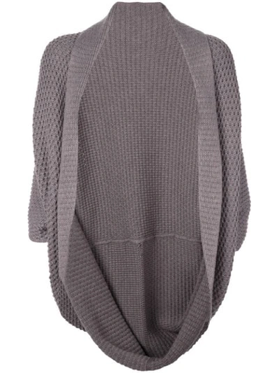 Natori Knitted Cardigan In Grey