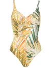 Lygia & Nanny Roberta Printed Swimsuit In Multicolour