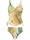 Lygia & Nanny Bruma Tankini Set In Yellow