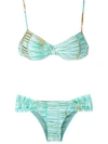 Lygia & Nanny Vitoria Printed Bikini Set In Blue