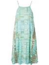 Lygia & Nanny Iris Printed Dress In Green