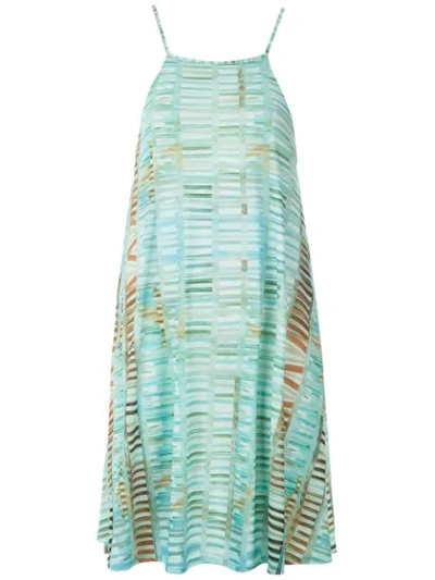 Lygia & Nanny Iris Printed Dress In Green